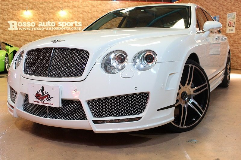 ベントレー コンチネンタルフライングスパー  6.0   ディーラー車  マンソリー仕様  グラッシャーホワイト　SOLD OUT