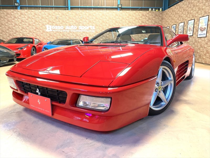 フェラーリ 348 ts　正規ディーラー車　1991yモデル　ホワイトレザーシート　SOLD OUT