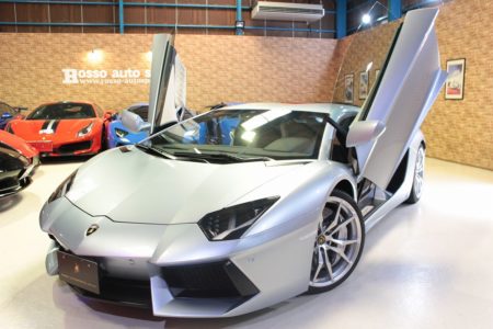 ランボルギーニ アヴェンタドール LP700-4 4WD 正規ディーラー車　アズーロ・テティス　SOLD OUT