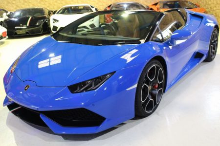 ランボルギーニ ウラカンスパイダー LP610-4 希少右ハンドル　新車並行車　パーキングアシスト SOLD OUT