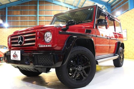 メルセデスベンツ G350d ヘリテージ エディション ディーゼルターボ 4WD インペリアルレッド　SOLDOUT