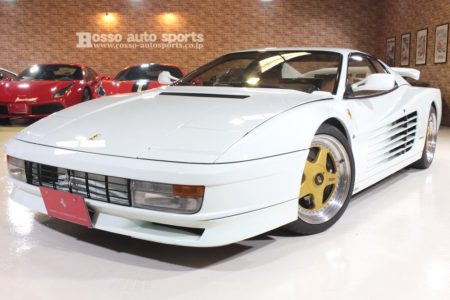 フェラーリ テスタロッサ 正規ディーラー車　実走行16338km　社外18インチAW　リアウィング　SOLD OUT