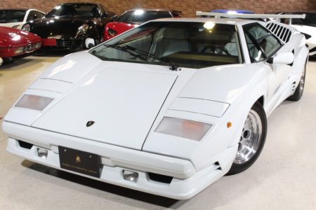 1990yモデル　ランボルギーニ カウンタック 25th アニバーサリー ホワイトレザー　　　　SOLD OUT