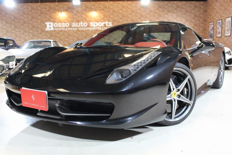 フェラーリ 458イタリア F1 DCT　正規ディーラー車 21インチオプションAW　SOLD OUT