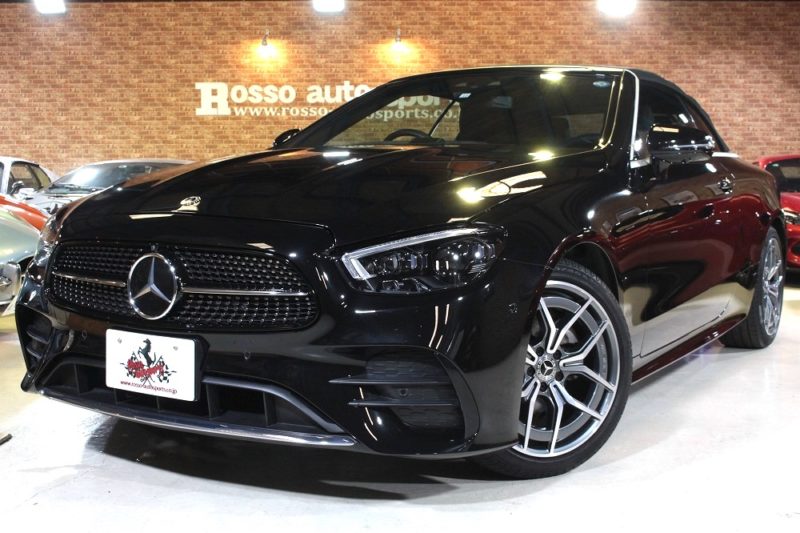 メルセデスベンツ Eクラスカブリオレ E200 スポーツ 正規ディーラー車 後期モデル ブラックソフトトップ　SOLD OUT