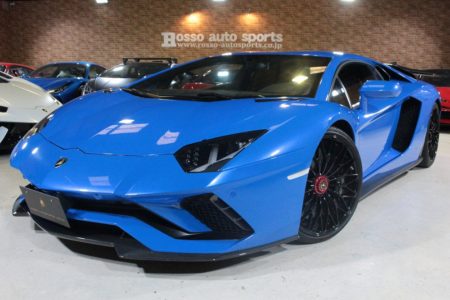ランボルギーニ アヴェンタドールS 4WD 正規ディーラー車 ブルーニラ ランボルギーニダイナミックステアリング LBリヤウイング.Jウルフマフラー  SOLD OUT
