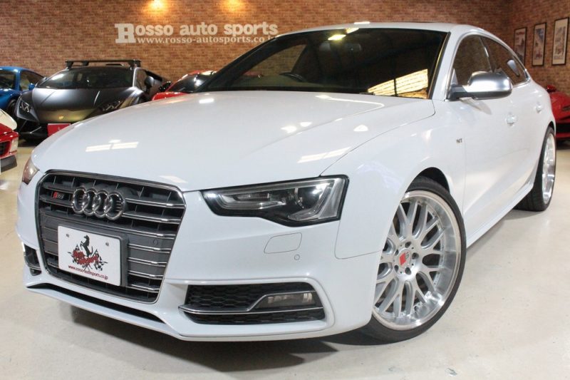 アウディ S5スポーツバック 3.0 4WD 正規ディーラー車 サンルーフ　車検R8年6月　￥198万