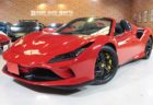 フェラーリF8スパイダー F1 DCT｜正規ディーラー車｜カーボンオプション多数｜Jウルフ可変マフラー　￥ASK　