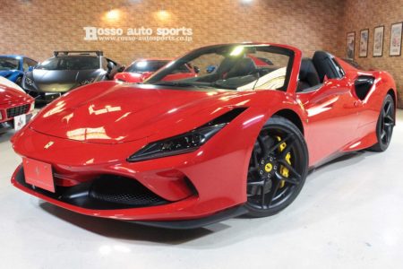 フェラーリF8スパイダー F1 DCT｜正規ディーラー車｜カーボンオプション多数｜Jウルフ可変マフラー　￥ASK　