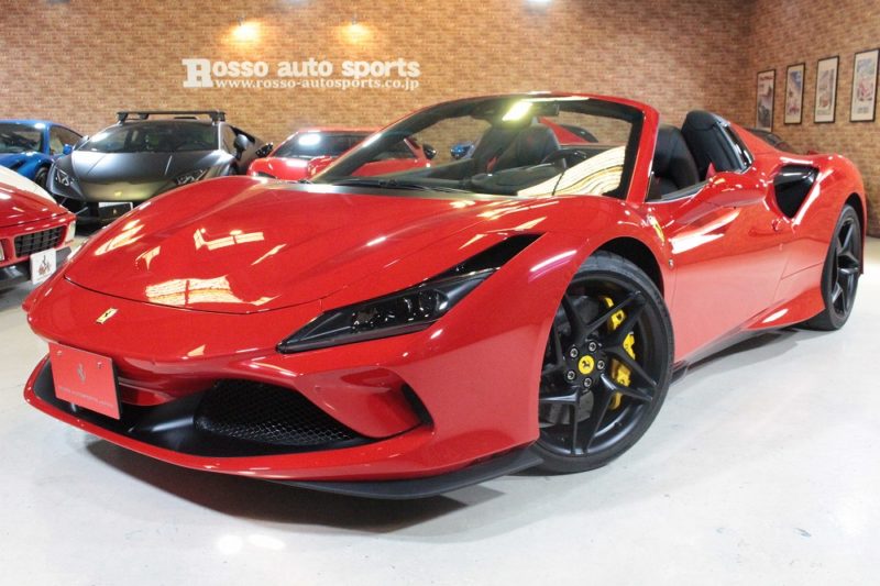 フェラーリF8スパイダー F1 DCT｜正規ディーラー車｜カーボンオプション多数｜Jウルフ可変マフラー　￥ASK　
