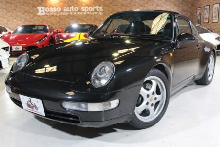 ポルシェ 911カレラ type993 空冷最終モデル　正規ディーラー車 6MT 黒革　￥1980万