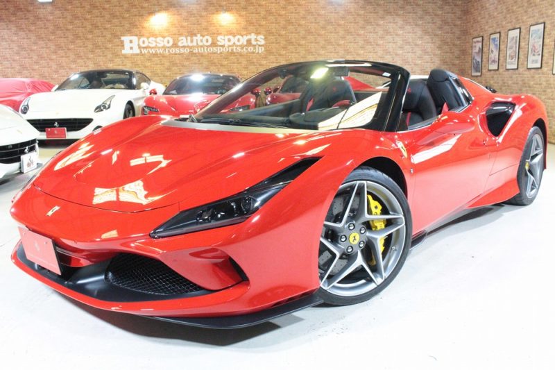 フェラーリF8スパイダー F1 DCT  正規ディーラー車　高額カーボンパーツ装備　SOLD OUT