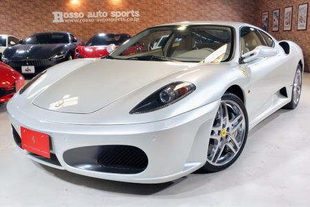 フェラーリ F430 F1 左H 正規ディーラー車　ビアンコフジ　 内装クレマレザー　カーボンセラミックブレーキ　￥1560万