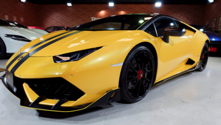 ランボルギーニ ウラカン LP610-4 (LDF) エアロダイナミックキット 4WD ジャッロマイダス 純正オプション多数 正規ディーラー車　￥2498万