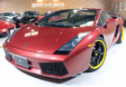 ランボルギーニ ガヤルド eギア 4WD|ワインレッド|走行3.2万Km|正規ディーラー車|ブラックホイール×イエローリム ¥930万