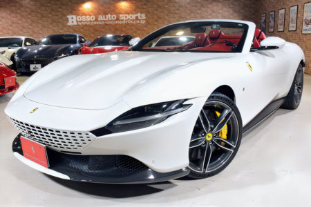 フェラーリ ローマスパイダー F1 DCT　正規ディーラー車　オプション多数搭載　走行330km　￥3980万