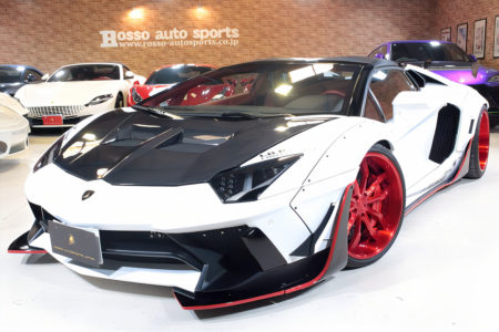 ランボルギーニアヴェンタドール ROADSTER LP700-4 LBワークスリミテッドロードスター30/50 後期ベース 正規ディーラー車　￥ASK