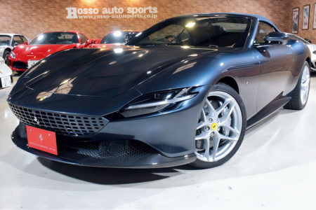 フェラーリ ローマスパイダー F1 DCT オプション946万 ブルーローマ　カーボンファイバーリアディフューザー　アンダードアカバー　￥ASK