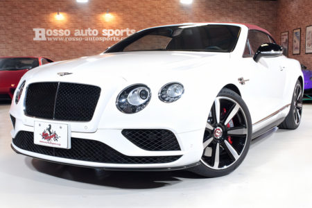 ベントレーコンチネンタル GTコンバーチブルV8 S 4WD 左H 正規ディーラー車　￥ASK