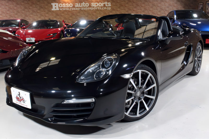 ポルシェ ボクスター ブラックエディション　PDK　正規ディーラー車　20インチCarrera Classicホイール　￥580万