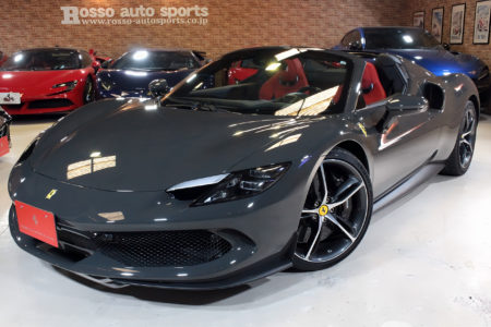 フェラーリ 296GTS F1 DCT｜正規ディーラー車｜グリジオ・スクーロ｜フロントリフター｜カーボン装備多数　￥3480万