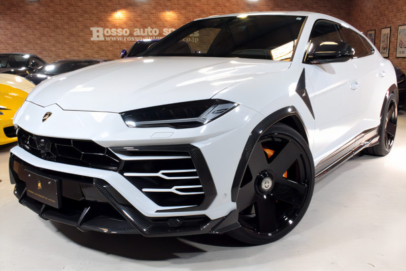 ランボルギーニ ウルス 4.0 4WD｜TOPCARカーボン × HRE24インチAW × パワークラフトマフラー　￥2898万