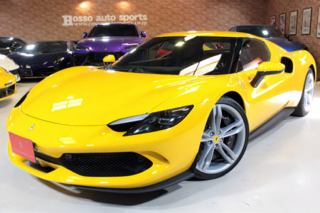 フェラーリ 296GTB F1 DCT｜走行430km｜フロントリフト｜カーボンステアリングLED｜カーボンエンジンカバー｜正規ディーラー車　￥ASK