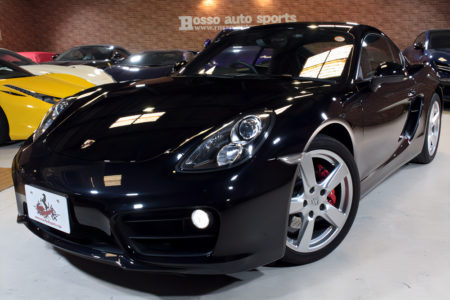 ポルシェ ケイマンS |正規ディーラー車｜スポーツクロノパッケージ｜右ハンドル｜レッドキャリパー｜　￥550万