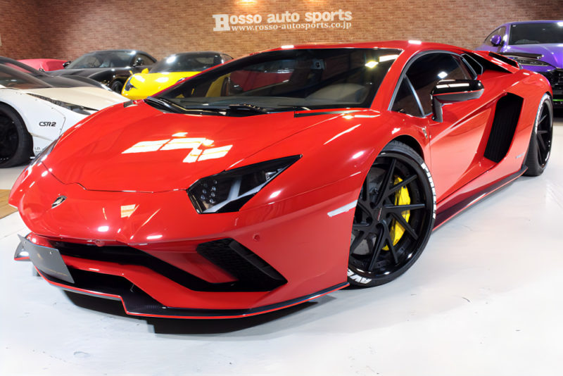 ランボルギーニ アヴェンタドールS  4WD|パワークラフト|カーボンリアウィング|正規ディーラー車｜ロッソマーズ　￥ASK