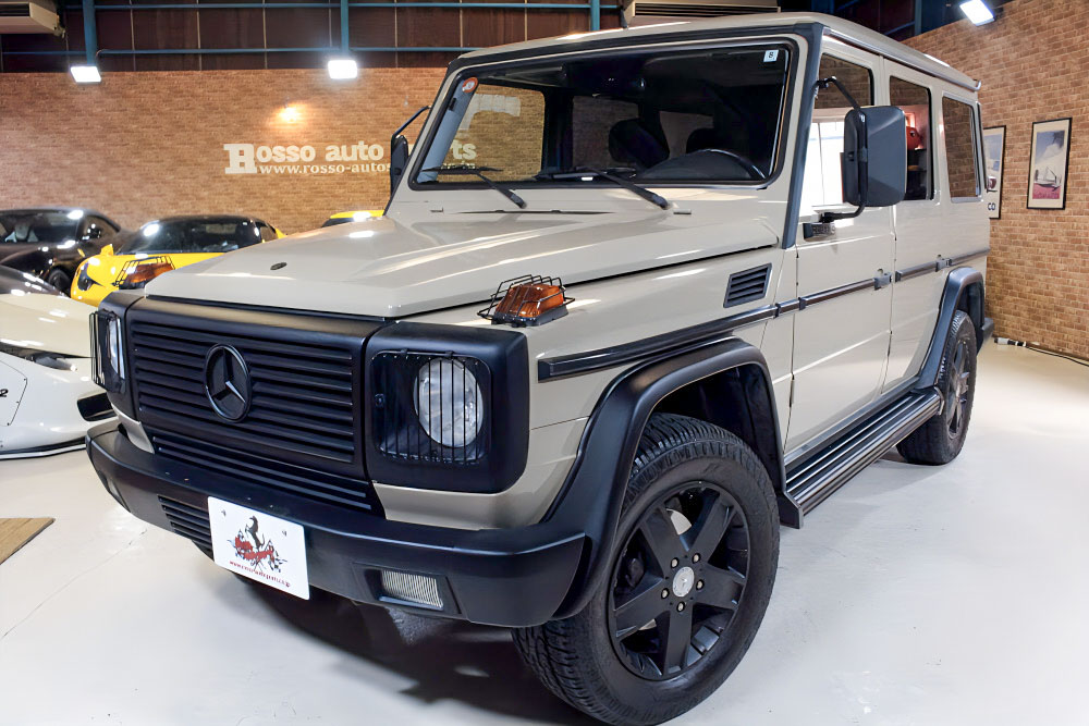 メルセデス ベンツ G320L W463｜正規ディーラー車｜ベージュ全塗装｜取