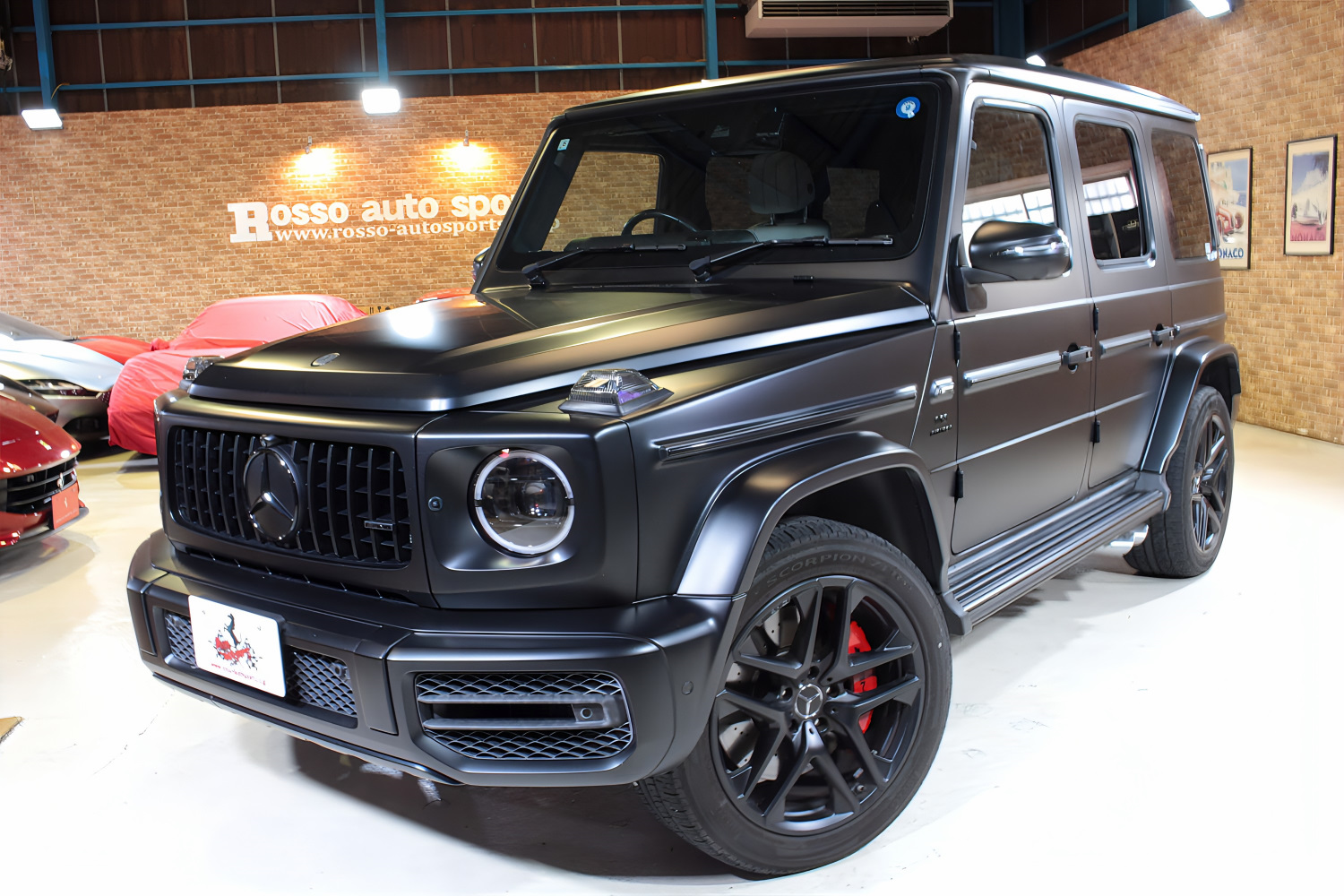 メルセデスAMG G63 4WD│マヌファクトゥーアプログラム+ ｜AMGナイトパッケージ｜マグノナイトブラック　￥2280万